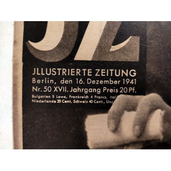 The German Red Cross helps everywhere Neue Illustrierte Zeitung, 50th vol., December 1941. Espenlaub militaria