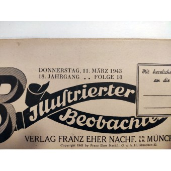 Illusterter Beobachter, 10 osa, maaliskuu 1943. Espenlaub militaria