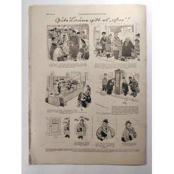 El Illustrierter Beobachter, 13 vol., Profesión de nuestro tiempo de marzo de 1942, un de las mujeres. Espenlaub militaria