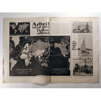 Der Illustrierte Beobachter, 14, April 1942 Zwischen den Flügen. 14 Tage lang von den Sowjets gefangen. Espenlaub militaria