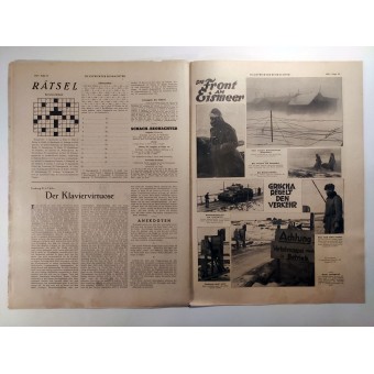 El Illustrierter Beobachter, 15 vol., Abril de 1943, el Führer gira 54 el 20 de abril, 1.943. Espenlaub militaria