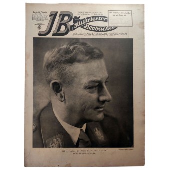 The Illustrierter Beobachter, #19 May 1943. Viktor Lutze, the Chief of Staff of the SA. Espenlaub militaria