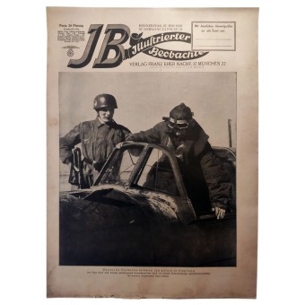 Der Illustrierte Beobachter #21 Mai 1943. Der Pilot eines notgelandeten sowjetischen Flugzeugs wird gefangen genommen. Espenlaub militaria