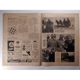 Le Illustrierter Beobachter, vol 22., Juin 1943 Linfirmière peut tout faire et aime à le faire. Espenlaub militaria