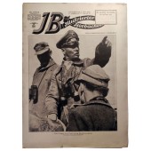 De Illustrierter Beobachter, 27 vol., juli 1942 Maarschalk Rommel in het gevechtsgebied
