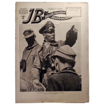 The Illustrierter Beobachter, 27 vol., July 1942 Marshal Rommel in the fighting area. Espenlaub militaria