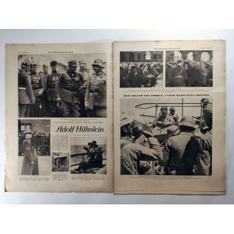 The Illustrierter Beobachter, 27 vol., July 1942 Marshal Rommel in the fighting area. Espenlaub militaria