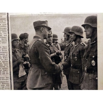 Der Illustrierte Beobachter, 33. Jahrgang, August 1942 Der Sturmbootführer. Espenlaub militaria