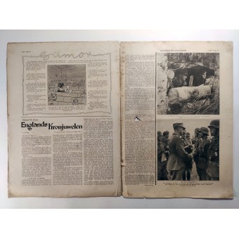 Le Illustrierter Beobachter, 33 vol., Août 1942, le chef de bateau dassaut. Espenlaub militaria
