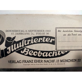 Illustrierter Beobachter, 36 изд., сентябрь 1942. Espenlaub militaria