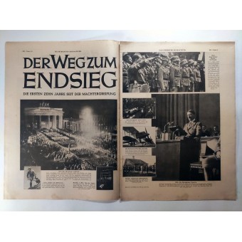 Der Illustrierte Beobachter, 4 Bde., Januar 1943. Espenlaub militaria