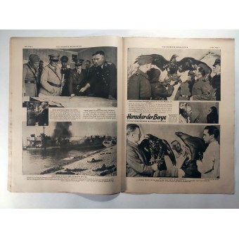The Illustrierter Beobachter, 4 vol., January 1943. Espenlaub militaria