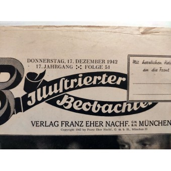 The Illustrierter Beobachter, 51 vol., December 1942. Espenlaub militaria