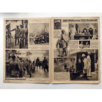 Il Kölnische Illustrierte Zeitung, vol 34 °., Agosto 1942 Breve pausa a caccia del serbatoio. Espenlaub militaria