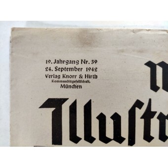 Münchner Illusterteerte Presse, 39. osa, syyskuu 1942 ennen Novorossiyskin hyökkäystä. Espenlaub militaria