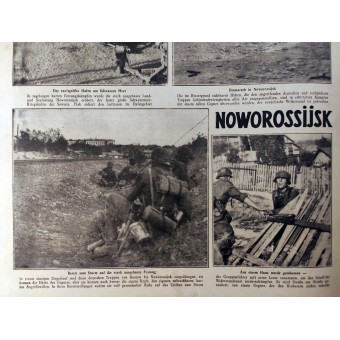Die Münchner Illustrierte Presse, 39. Jahrgang, Sept. 1942 Vor dem Angriff auf Noworossijsk. Espenlaub militaria