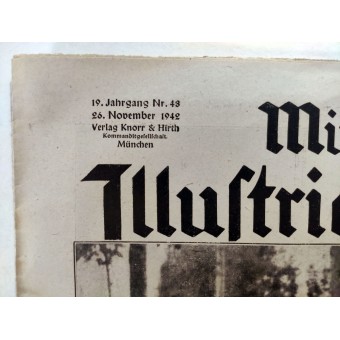 Le Münchner Illustrierte Presse, 48e vol., Novembre 1942 troupes de montagne roumaine dans le Caucase. Espenlaub militaria