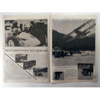El Münchner Illustrierte Presse, 7 vol. De febrero de 1929. Espenlaub militaria