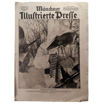 Münchner Illustrierte Presse, 8:e vol., februari 1943. Espenlaub militaria