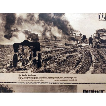 La Neue Illustrierte Zeitung n ° 26 Juin 1944. A louest! Lobservateur discute un changement de cap avec son pilote. Espenlaub militaria