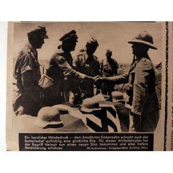 Neue kuvitus Zeitung, 26. osa, kesäkuu 1942 Condor räjäyttää saattueen. Espenlaub militaria