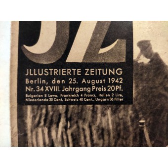 Neue kuvitus Zeitung, 34. osa, elokuu 1942 haavoittunut, mutta ei voitettu. Espenlaub militaria