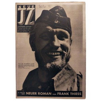 La Neue Illustrierte Zeitung, vol 36a., Septiembre de 1942 A la vuelta de la patrulla. Espenlaub militaria