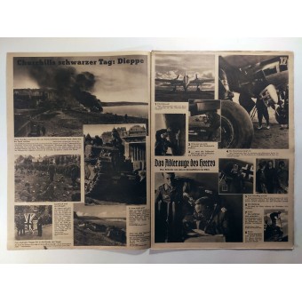 Die Neue Illustrierte Zeitung, 36. Jahrgang, September 1942 Zurück von der Patrouille. Espenlaub militaria