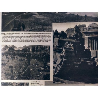 Neue kuvitus Zeitung, 36. osa, syyskuu 1942 takaisin partiosta. Espenlaub militaria
