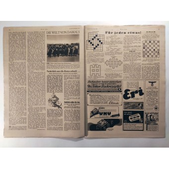 La Neue Illustrierte Zeitung, vol 36a., Septiembre de 1942 A la vuelta de la patrulla. Espenlaub militaria