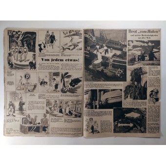 La Neue Illustrierte Zeitung, 42º vol., Octubre de 1941. Torpedo ir!. Espenlaub militaria