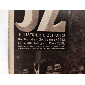 Die Neue Illustrierte Zeitung, 4. Jahrgang, Januar 1943. Espenlaub militaria