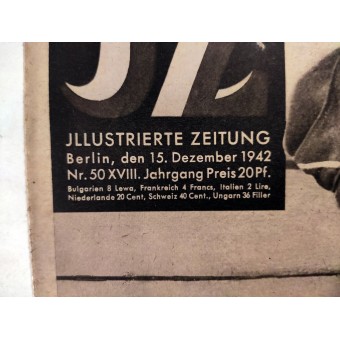 De Neue Illustrierte Zeitung, 50e Vol., December 1942. Espenlaub militaria