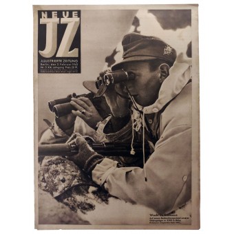 De Neue Illustierte Zeitung, 5th Vol., Februari 1943 GJ Watch in de Kaukasus. Espenlaub militaria