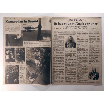 Neue Illusterierte Zeitung, 5. osa, helmikuu 1943 GJ Watch in the Kacasus. Espenlaub militaria