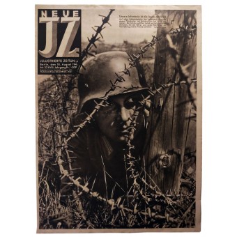 The Neue Illustrierte Zeitung, NR 33. Augustus 1942 Onze infanterie is de beste in de wereld. Espenlaub militaria