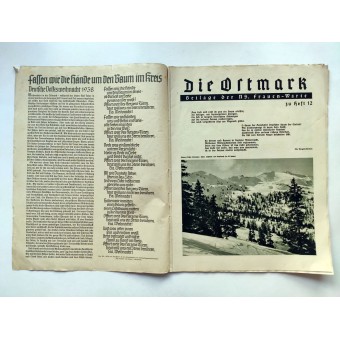 De NS Frauen WARTE - 12e vol., December 1938 Duitse Kerst 1938. Espenlaub militaria