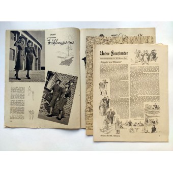The NS Frauen Warte - 17th vol., February 1939. Espenlaub militaria