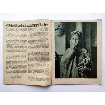 The NS Frauen Warte - 2nd Vol., Juli 1938 Duits Heartland Thüringen. Espenlaub militaria