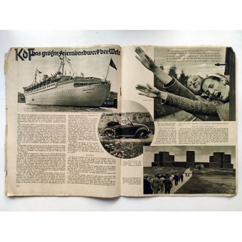 NS Frauen Warte - 6 издание, сентябрь 1938. Espenlaub militaria