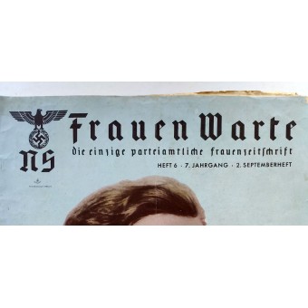 El NS Frauen Warte - NR6 de septiembre de 1938 Únete al grupo de jóvenes de la organización de mujeres alemanas. Espenlaub militaria
