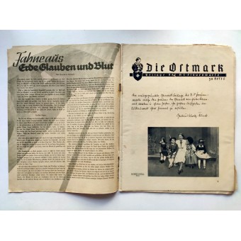 Le NS Frauen Warte - Nr6 Septembre 1938 Rejoignez le groupe de jeunes de lorganisation des femmes allemandes. Espenlaub militaria