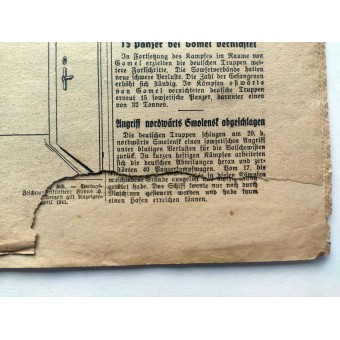 Das Kleine Volksblatt - 23. elokuuta 1941 - Kaksi kuukautta itäkampanjaa. Espenlaub militaria