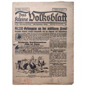 "Das kleine Volksblatt" - 2 октября 1941 г. - 91 752 пленных взято на центральном фронте