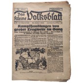 "Das kleine Volksblatt" - 5 октября 1941 г. - В Черном море тонет крупный военный транспорт