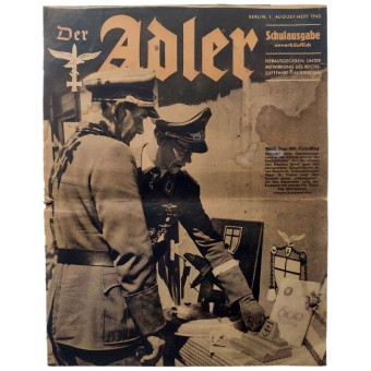 Der Adler - 1 augustus, 1943 - nachtjacht op het oostkant. Espenlaub militaria