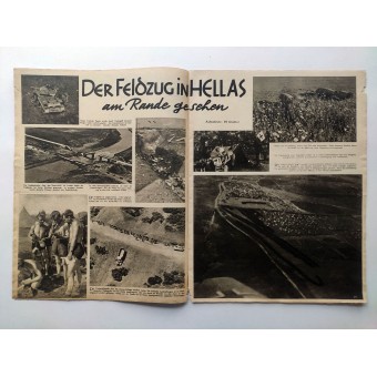 Der Adler - № 10, 13 мая 1941 г. - Немецкие самолеты на Олимпе, коллапс в Греции. Espenlaub militaria