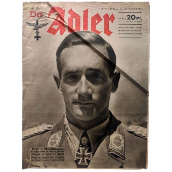 Der Adler - № 19, 15 сентября 1942 - Штуки против советских танков и автомашин. Espenlaub militaria