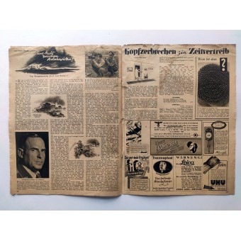 Der Adler - Vol. 19, 15 september 1942 - Stukas tegen Sovjet Tanks en voertuigen. Espenlaub militaria