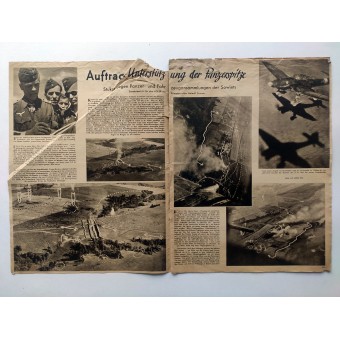 Der Adler - vol. 19, 15 settembre 1942 - Stukas contro carri armati e veicoli sovietici. Espenlaub militaria